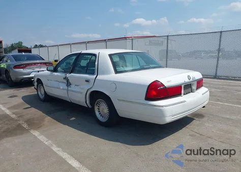 1999 Mercury Grand Marquis Ls из США, поврежденный, VIN 2MEFM75W9XX638987